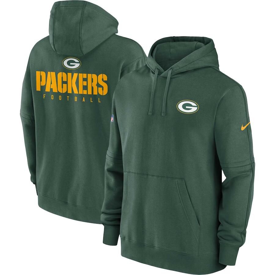 Men 2023 NFL Green Bay Packers green Sweatshirt style 1